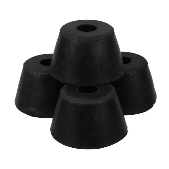 Masteelf 4 Pcs Air Conditioning Shock Absorbing Pads Flight Board Carrying Cases Travel Black