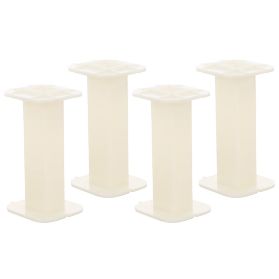 Masteelf 4 Pcs Cable Carrier Extension Cord Storage Reel Poles Net White