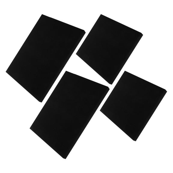 Masteelf 4 Pcs Cardboard Inserts for Mailers Shipping Protector Black