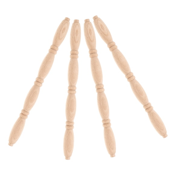 Masteelf  4 Pcs Dollhouse Building Accessories Roman Pole Micro Scene