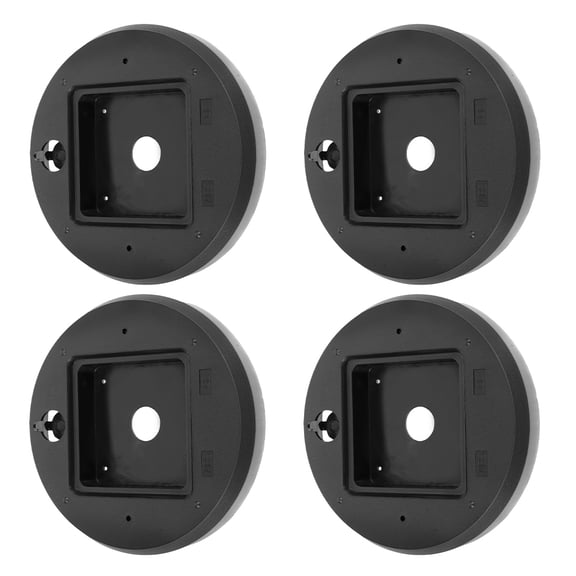 Masteelf 4 Pcs Frame Wall Clock Accessories Back Cover Installation