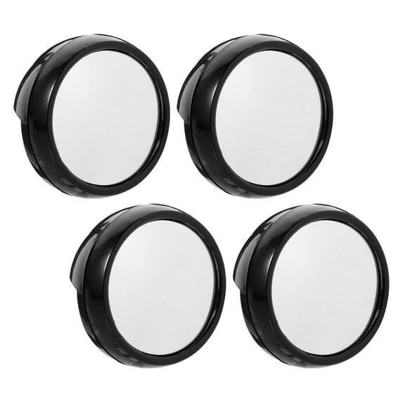 Masteelf 4 Pcs Garage Mirror Computer to See behind You Office Black ...