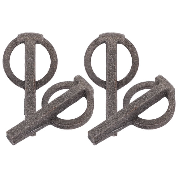 Masteelf 4-Piece Scaffold Pole Set with Essential Accessories for Construction, Building, and Structural Support Projects