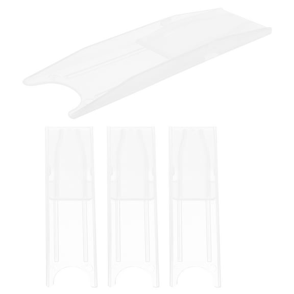 Masteelf  4 Pcs Musical Instrument Accessories Saxophone Storage Holder Transparent