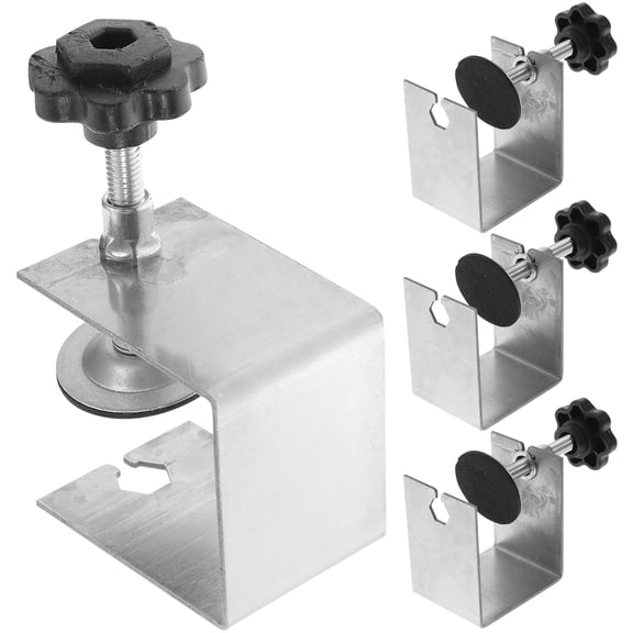 Drawer Front Installation Clamps Cabinet Hardware Tool C Clamp for Trash Silver Stainless