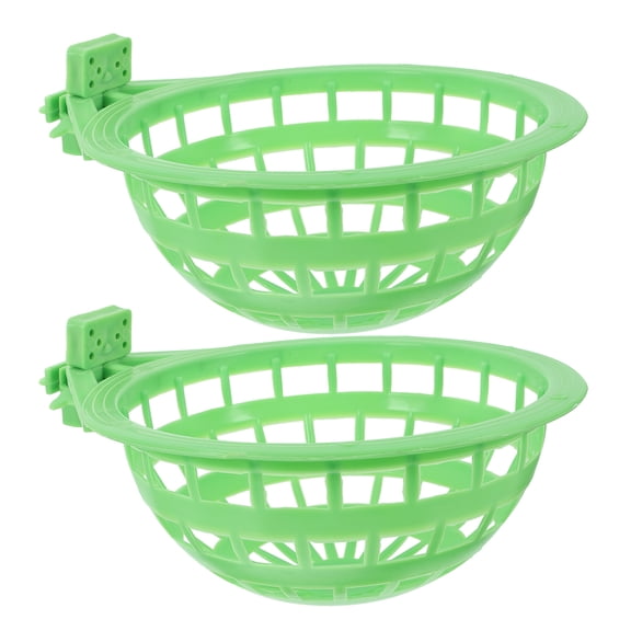 Masteelf 4 Pcs Plastic Bird Nest Basins Bird Nesting Bowl Pigeon Nest Storage Container