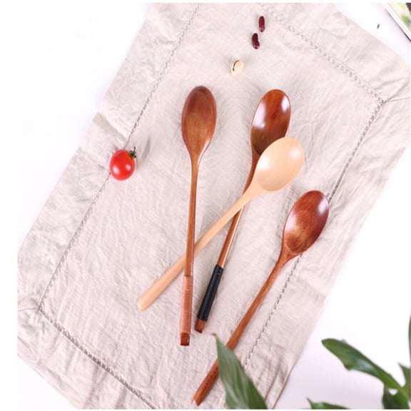 Masteelf  4 Pcs Serving Spoons Measuring Cups and Restaurant Utensils