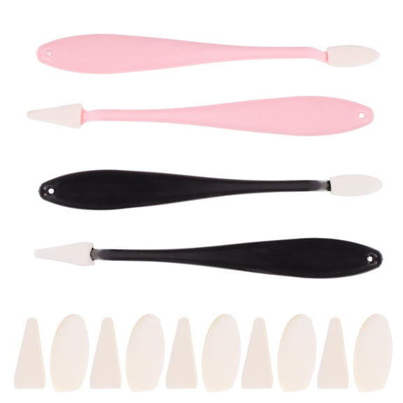 Masteelf  4 Pcs Sketch Eraser Set Wipe Scrapers Sponge Drafting Tools Student