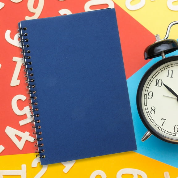 Masteelf 4 Pcs Spiral Office Notebook Travel Fashionable Design Work