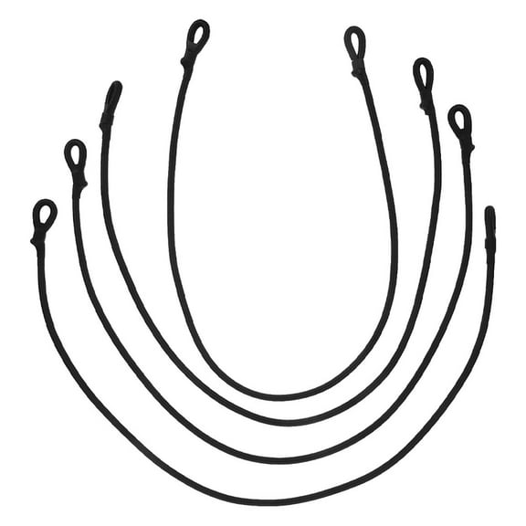 Masteelf 4 Pcs Trampoline Elastic Replacement Cords Connectors Heavy Duty Bungee Cords for Net Binding