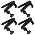 thumbnail image 1 of Masteelf Set of 4 Black Violin Tuners, Compact Pitch Adjusters 2.70x2.40x1.00CM for Accurate String Tuning, 1 of 8