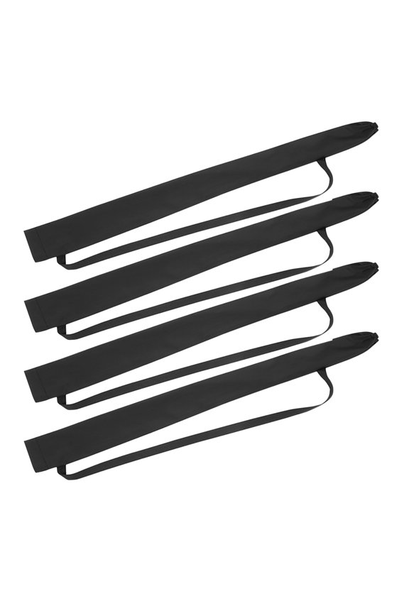 4 Pcs Umbrella Case Travel 79.00X7.00X0.20CM Black