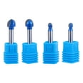 thumbnail image 1 of 4 Pieces Router Bits for Woodworking with 1/4 Inch Shank for Smooth Cuts and Precision, 1 of 8