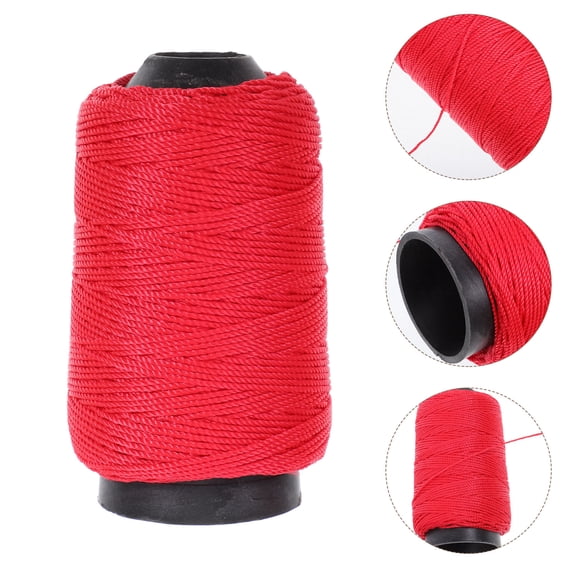 Masteelf 4 Rolls Heavy Duty Nylon Twine for Gardening Construction Crafting Tying Plants Building Walls and Outdoor Projects