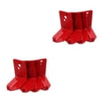 thumbnail image 1 of Masteelf 4 Sets  Fire Extinguisher Mount Wall Hook Fire Extinguisher Bracket  for Big and Small Fire Extinguisher Holder for Dry Chemical and Water, 1 of 8