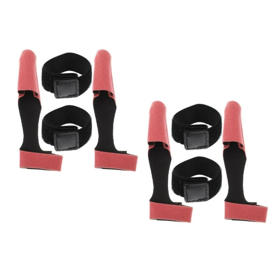 Masteelf 4 Sets Fishing Rod Caps Fishing Pole Sleeves Fishing Rod Protective Case