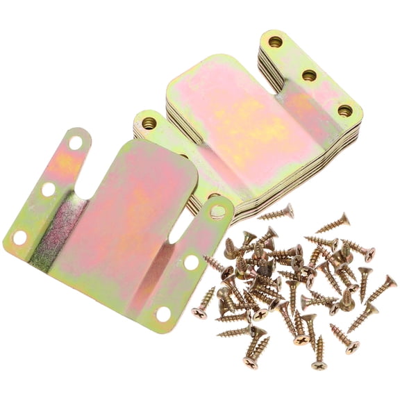 Masteelf 4 Sets Sectional Sofa Connector Furniture Joint Snap Replacement Accessories