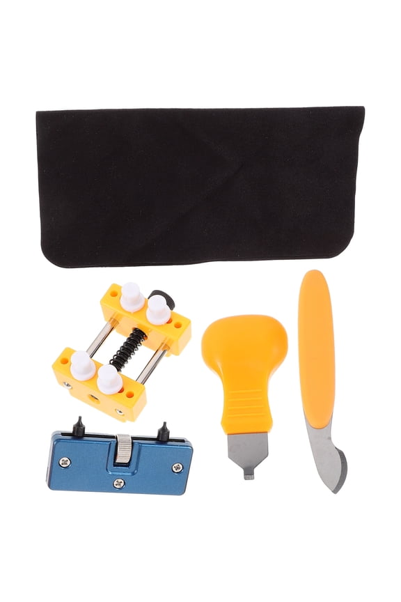 4-in-1 Open Watch Pry Tool with Fixing Seat for Professional Watch Repair and Maintenance