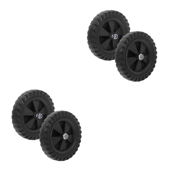 Masteelf 4 pcs  Air Compressor Roller Wheel Rubber Roller For Smooth Movement Noise-Free Operation And Simple Attachment To Various Air Compressors