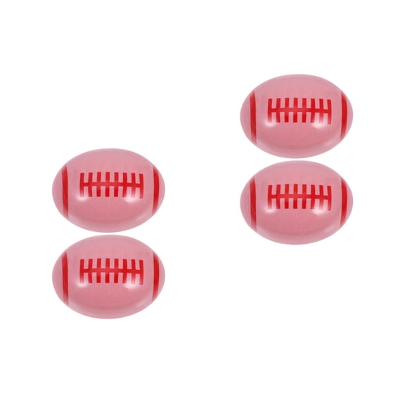 Masteelf 4 pcs Ceramic Rugby Drawer Pulls Adorable Cartoon Handles For Cabinets Dressers And Wardrobes Fun Knobs For Kids Room Decor And Children Furniture