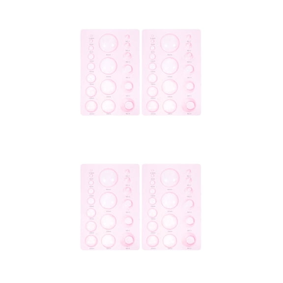 Masteelf 4 pcs Paper Quilling Molds DIY Paper Craft Tools Plastic Paper Quilling Tools