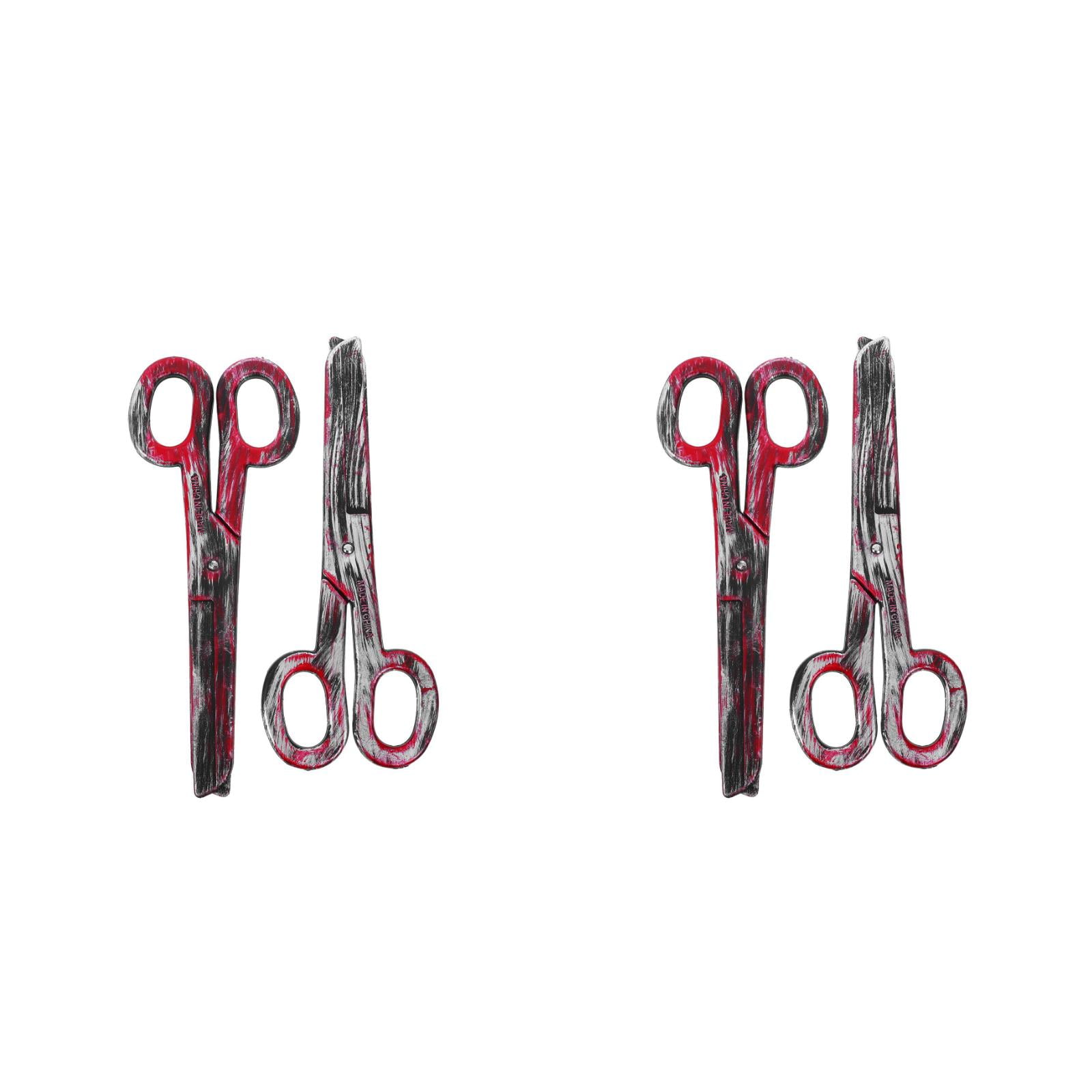 Masteelf 4 pcs Plastic Scissor Prop Performing Prop Decor Dress Up ...