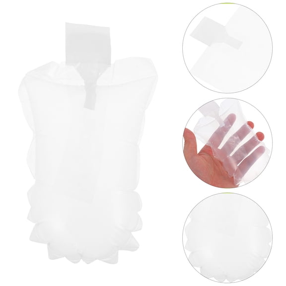 Masteelf 40 PCS Shoe Stretch Inflatable Bag 15.00X10.00X1.00CM Transparent