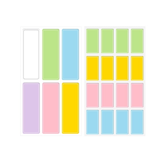 Masteelf 40 Sheets Product Self-adhesive Label Home Organization Stickers Office