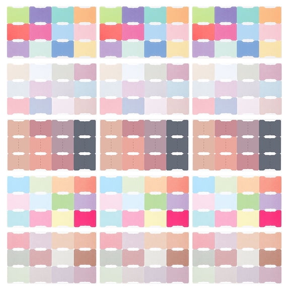 Masteelf 40 Sheets Self-Adhesive File Folder Tabs Writable Index Stickers for Note-Taking Page Markers for Binders Book Annotation Tabs for Office School and Home Use