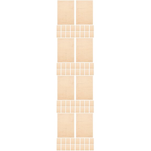 Masteelf 400 Sheets Chinese Calligraphy Paper Vintage Writing Paper Calligraphy Training Paper Practical Rice Paper