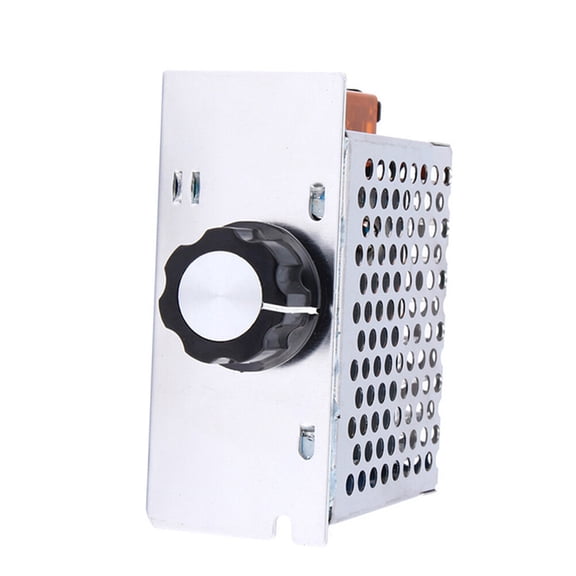 Masteelf 4000 W SCR Electronic Volt Regulator Voltage Controller Silver