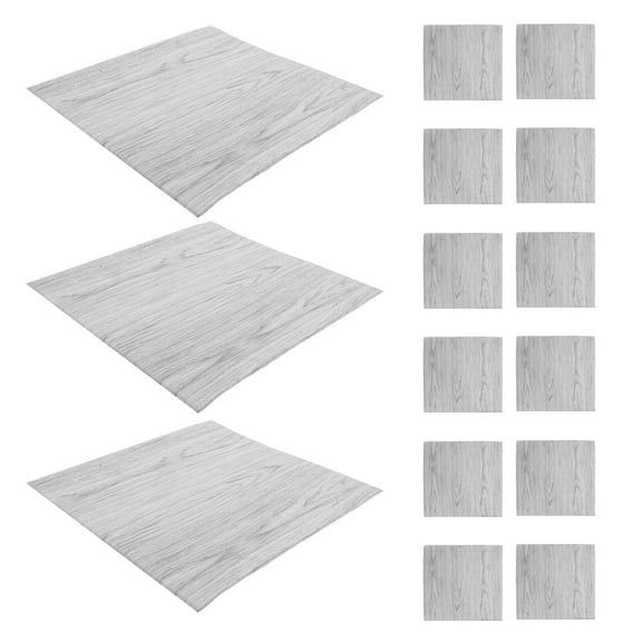 Masteelf 40pcs Wall Decals Adhesive Wallpaper Peel and Stick 3D Wall Panels Self-Adhesive Wood Grain Wallpaper Removable Realistic Wooden Grain Texture Decorative Stickers