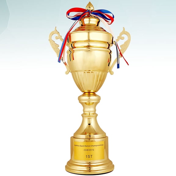 Masteelf 42 Cm Gilded Trophy Game Prize Creative Design Child