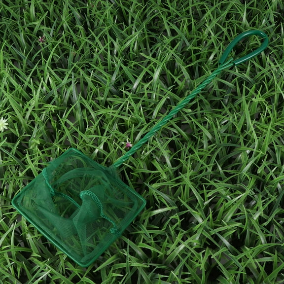 Masteelf 4PCS 5 inch Aquarium Fishing Net Fish Network Fine Net Accessories (Green)