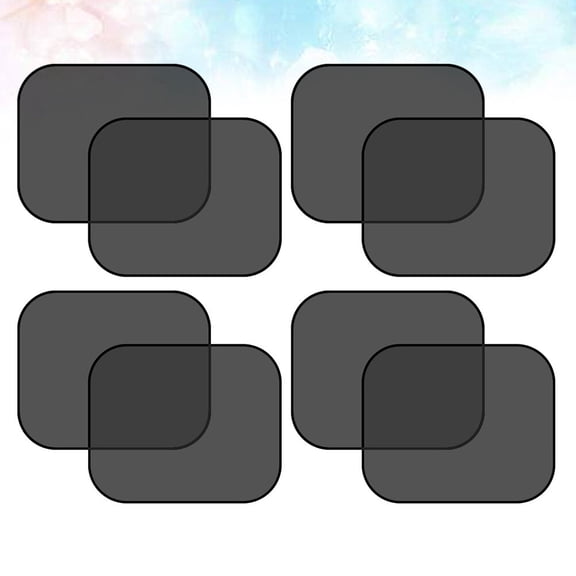 Masteelf 4Pairs Car Sunshade Glass Cover for Car Window and Privacy 17.3x14.2in