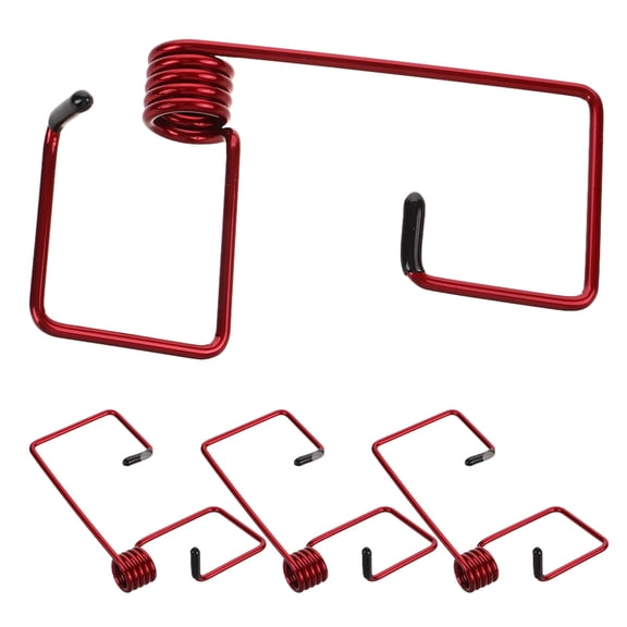 Masteelf 4-Pack Windshield Wiper Arm Pressure Springs Booster for Improved Wiper Performance and Visibility in Rain and Snow, Universal Car Accessory