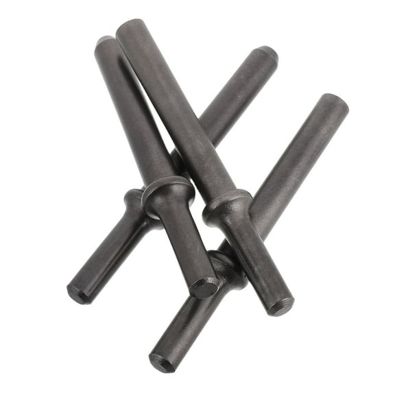 Masteelf 4pcs Air Hammer Rivet Bits Pneumatic Smoothing Bit Pneumatic Hammer Air Chisel Bits for Automotive Repair and Riveting Work