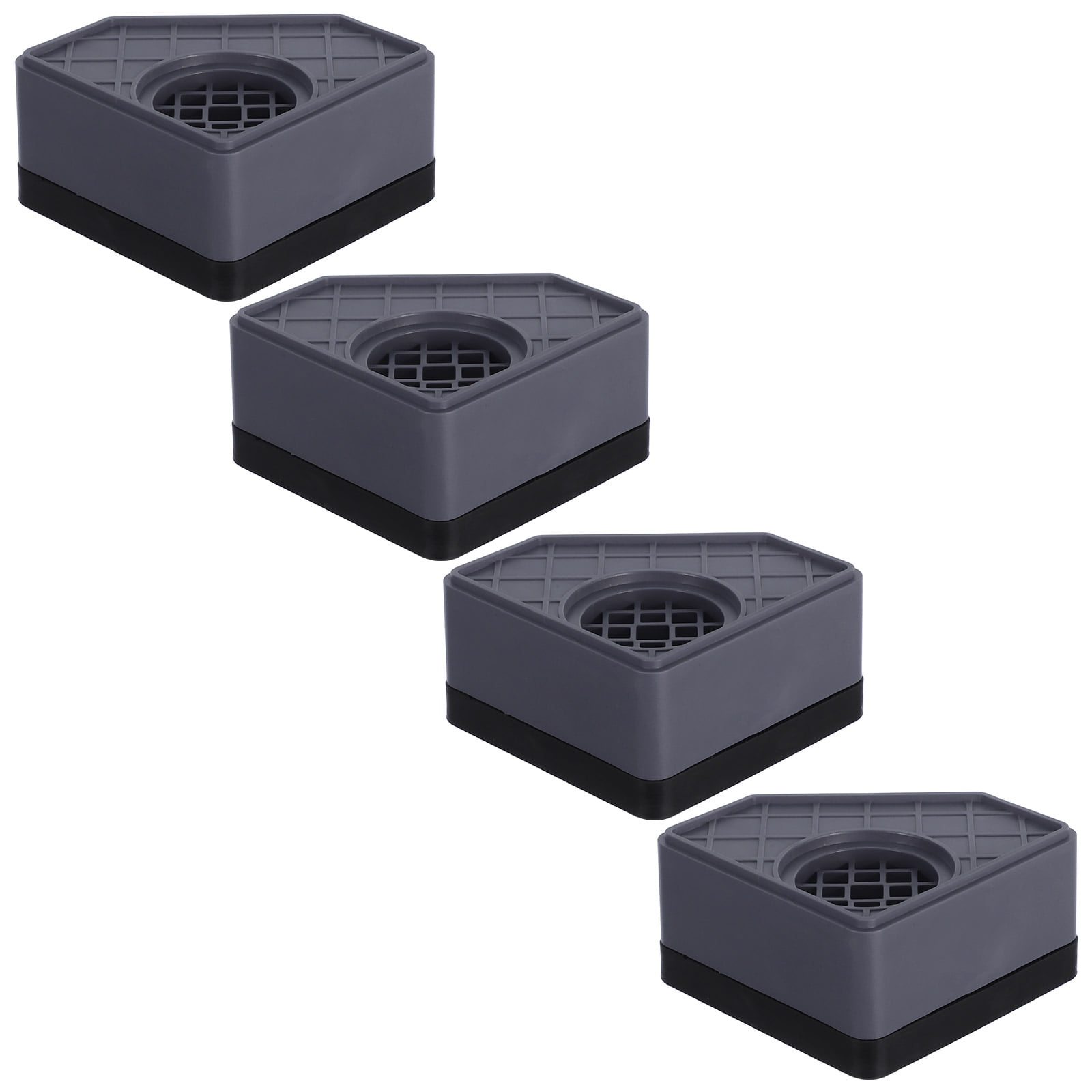 Masteelf 4pcs  Anti Vibration Pads for Washing Machine Non Slip and Shock Absorbing Feet Pads for Furniture and Drum Practice Vibration Pad