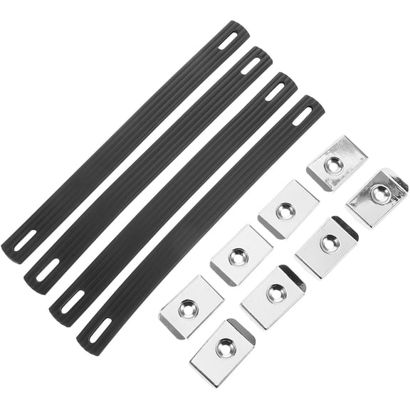 Masteelf 4pcs Audio Guitar Amplifier Handle Strap Guitar Speaker Handle Pull Speaker Strap Handles Replaceable Speaker Cabinet Handles Speaker Accessories