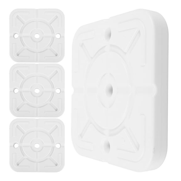 Masteelf 4pcs Canopy Weight Plates Canopy Weights Heavy Duty Weight Canopy Tent Weights For Legs Sturdy Balloon Stand Kit Water-filled Base