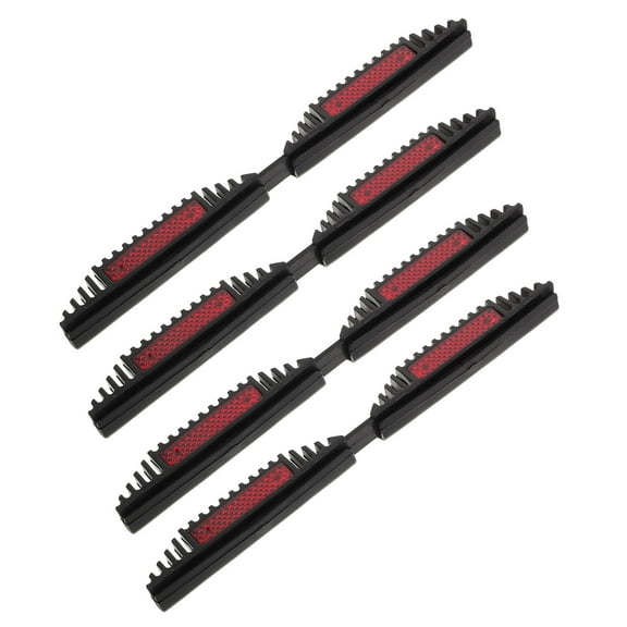 Masteelf 4pcs Universal Car Door Edge Guards Plastic Protectors Anti Scratch Bumper Guard Car Door Corner Protectors