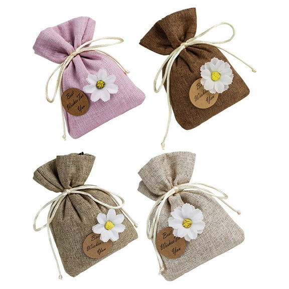 Masteelf 4pcs Car Fresheners Aromatherapy Sachets Scented Sachets Hanging Freshener Sachet Bags Car Scent Essentials For For Car Drawers Closets