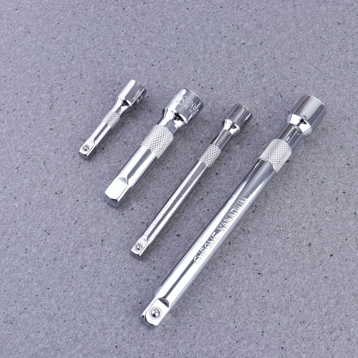 Masteelf 4pcs Extension Bar Set 1/4 3/8 Drive Ratchet Socket Extender ...
