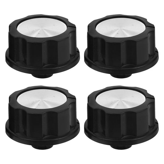 Masteelf 4pcs Gas Stove Knobs Replacements For Microwave Oven Air Fryer Oven Sterilizer Control Knobs For Kitchen Home Indoor Replacing