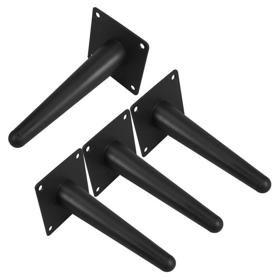 Masteelf 4pcs Heavy Duty Angled Tapered Legs Set for Sofa and Table Furniture Legs Coffee Table Legs Chair Leg Extenders Couch Feet