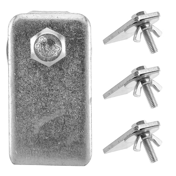 Masteelf 4pcs Jack Ratchet Wrench Conversion Head Handle Cross Adapter Converter Auto Lug Adapter for Car Scissor Jack Tire Wheel Tool Set