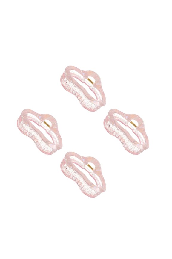 4pcs Large Cloud Hair Claw Clips Shark Hair Claw Irregular Hair Clips Clamps Cloud Hair Clips for Creative Hair Accessories