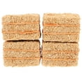 Masteelf 4pcs Mini Hay Bale Model for Crafts Doll House Layout Mini