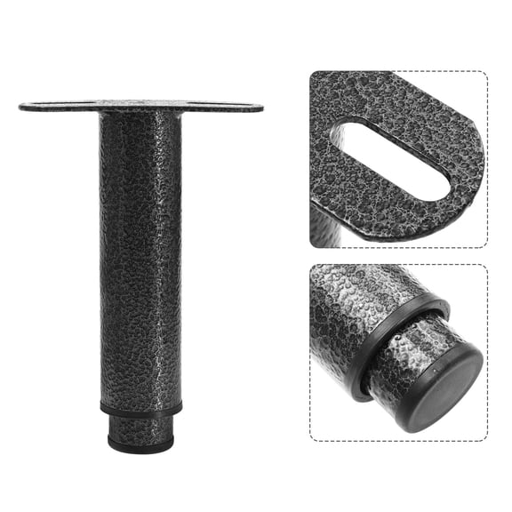 Masteelf 4pcs Multi-purpose Bed Feet Support Adjustable Sofa Support T-shaped Furniture Feet
