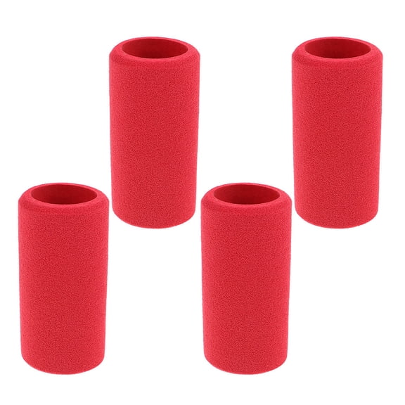 Masteelf 4pcs Outdoor Bike Pump Cover Inflator Sleeve for Bike Tire Pumps Convenient Air Pump Cover for Mountain and Road Bikes